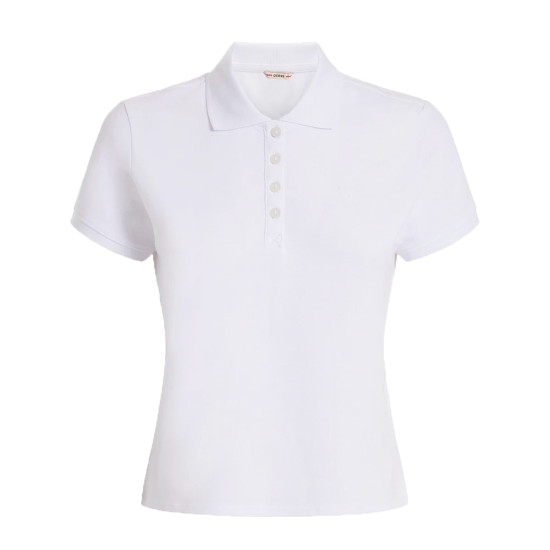 Guess Γυναικεία κοντομάνικη μπλούζα Logo Pique Polo
